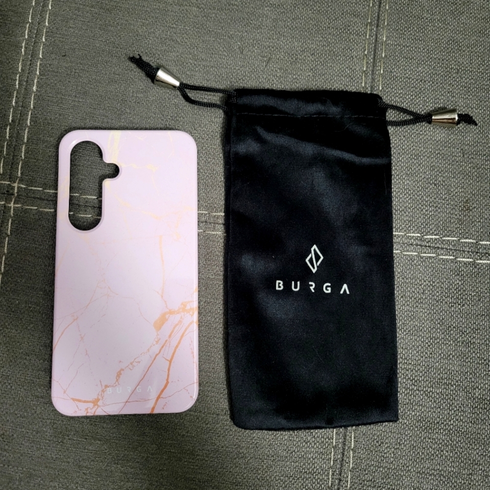 Peachy Gold - Pink Marble Samsung Galaxy S4 Burga Case